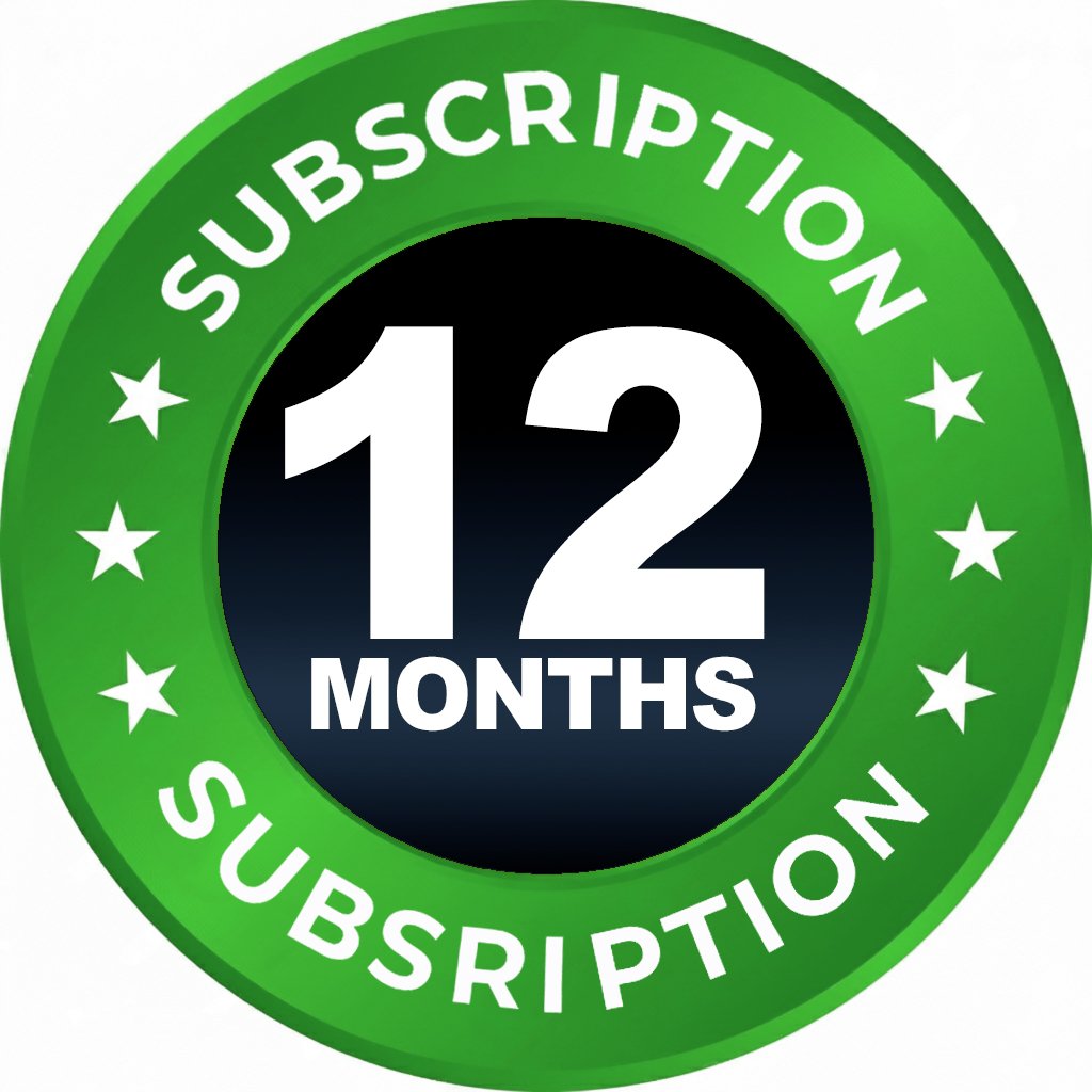 12 month subscription