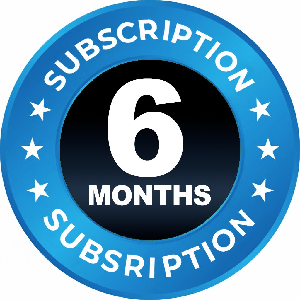 6 month subscription